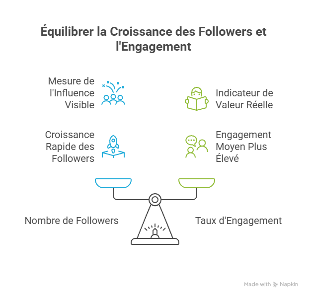 Différence entre un abonné et un follower