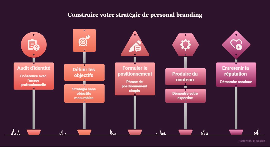 stratégie de personal branding, étape par étape