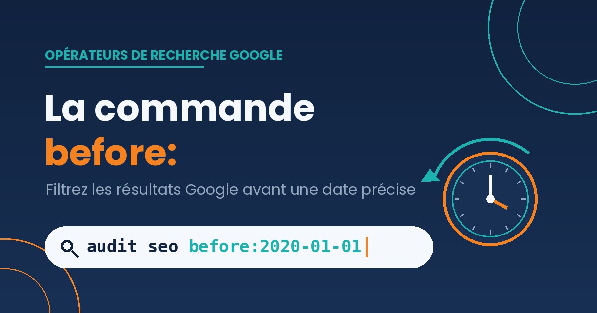 commande before