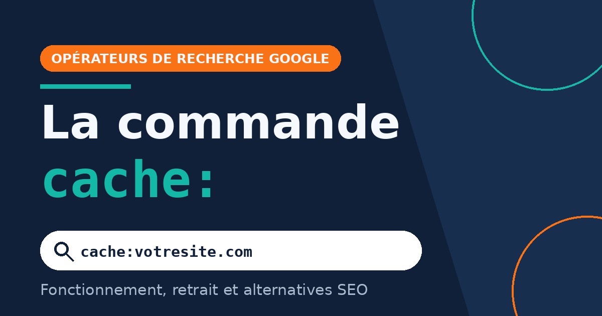 commande cache