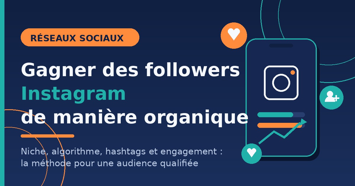 gagner followers instagram organique