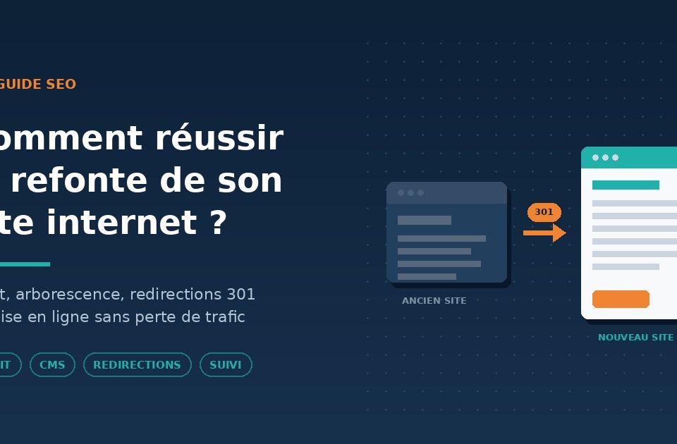 Comment réussir la refonte de son site internet